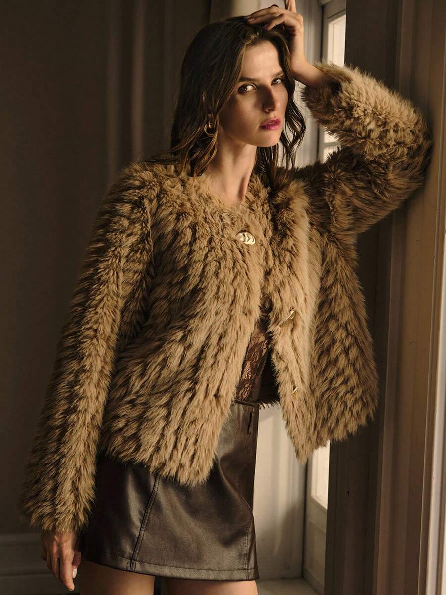Wool Touch Coat
