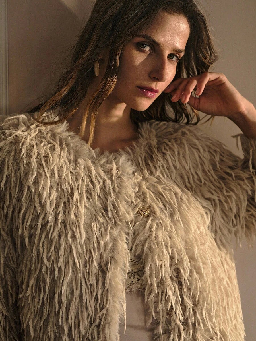 Metallic Tassel Jacket