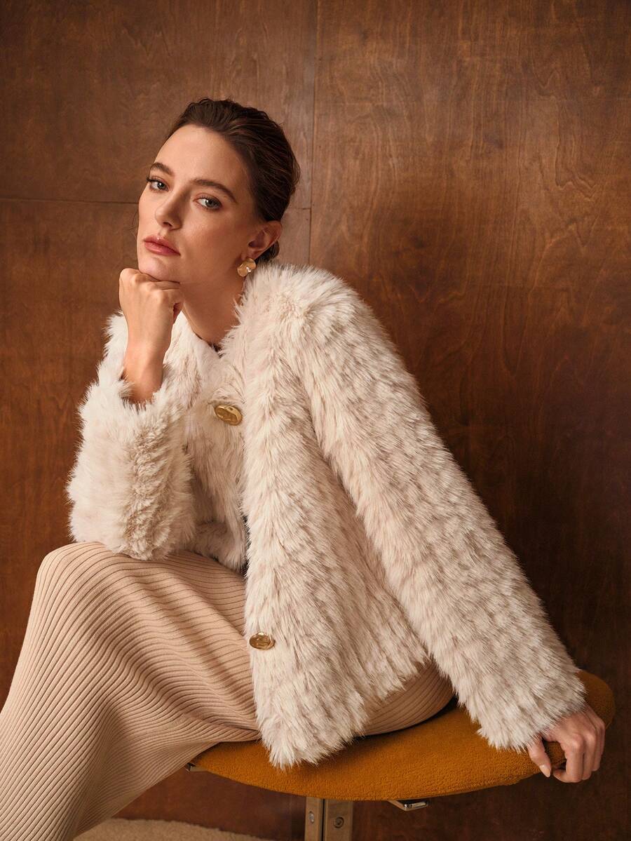 Wool Touch Coat