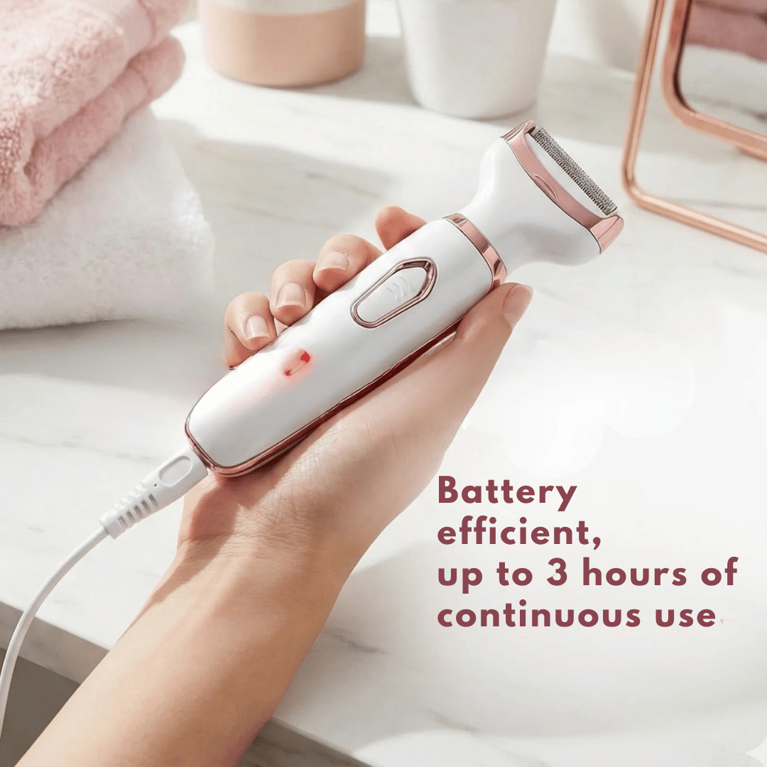 4-in-1 Electric Hair Remover – GlowTrim™