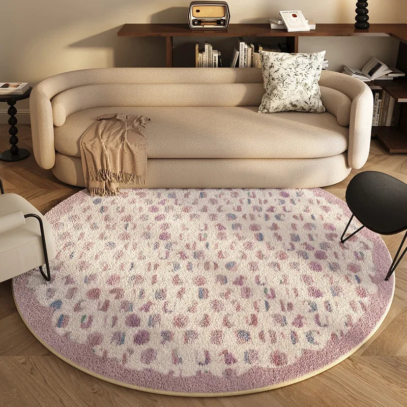 Tapete Redondo Macio Decorativo