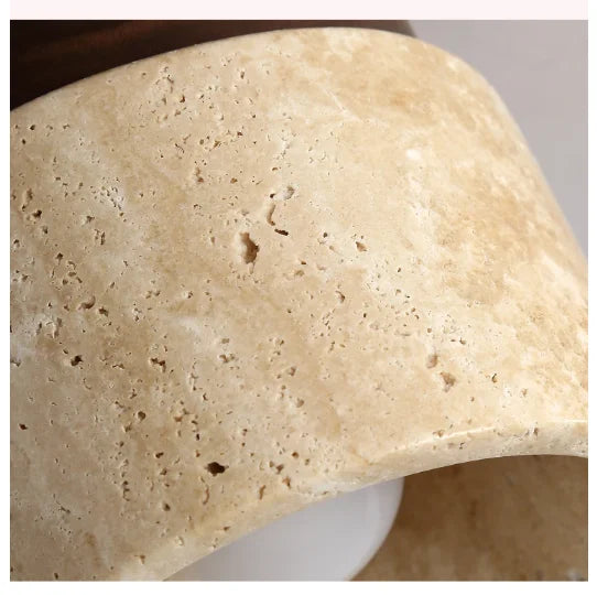 Lâmpada de teto led superfície montada downlight estilo japonês pedra madeira luz redonda 110v220v para sala estar corredor varanda varanda