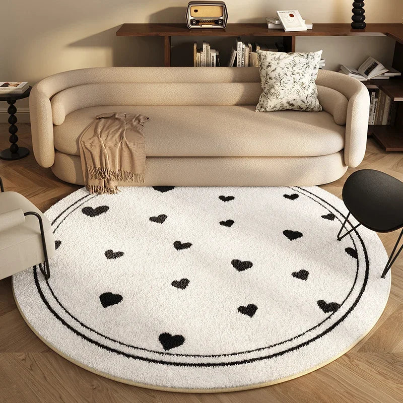 Tapete Redondo Macio Decorativo