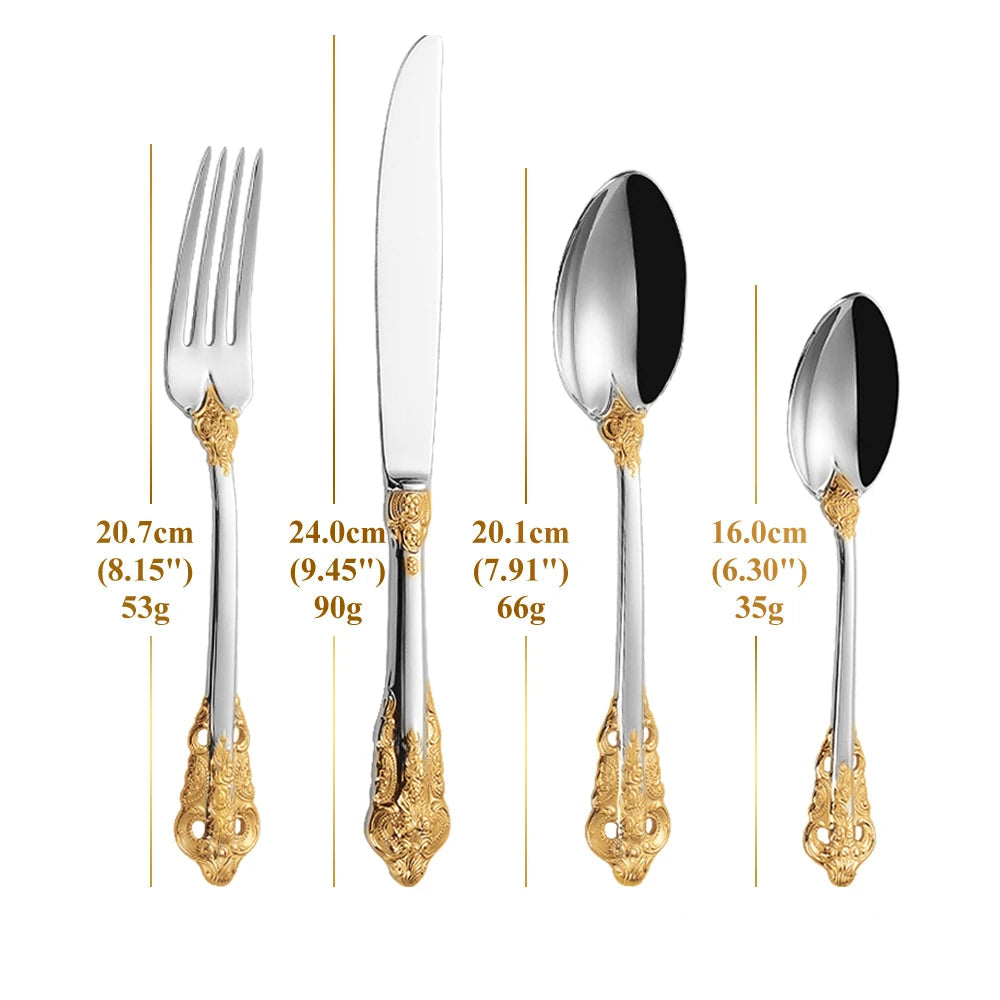 Luxo PVD aço inoxidável talheres, ouro rosa cor talheres, talheres preto conjunto para casa, casamento, hotel, 18, 10, 24 pcs