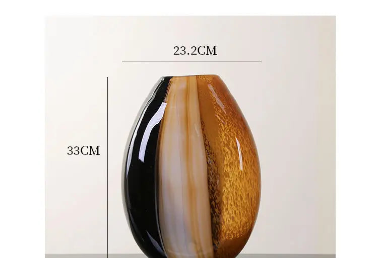 Vaso de Vidro Aurora Elegante