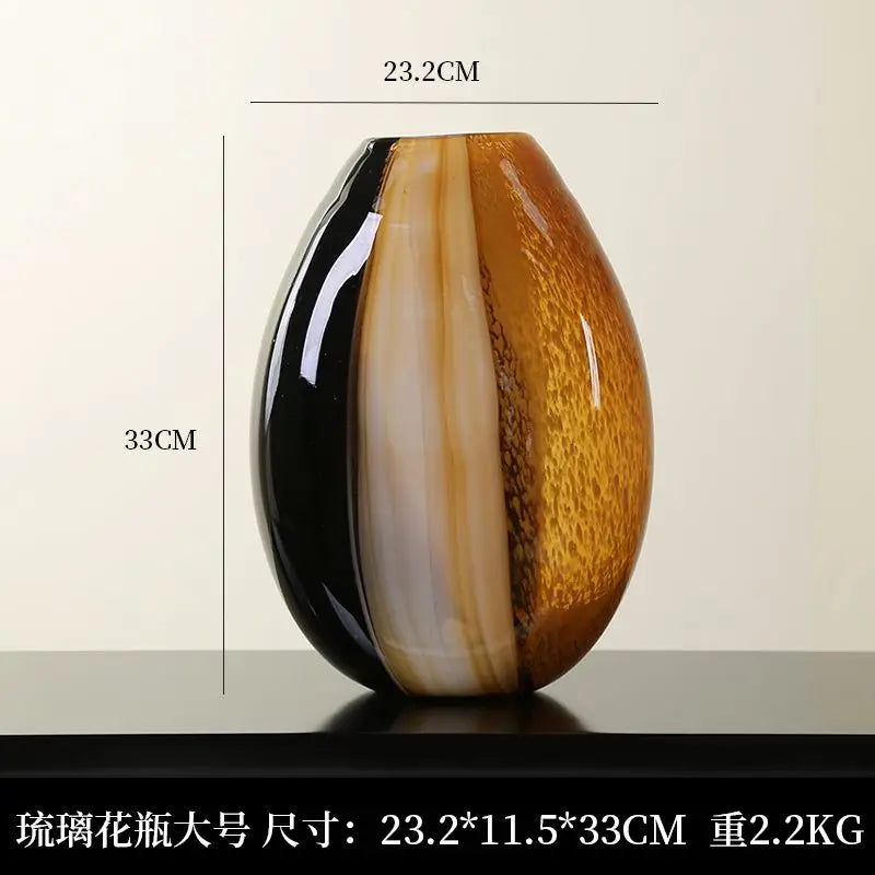 Vaso de Vidro Aurora Elegante