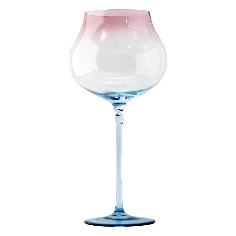 Taças de Cristal para Vinho Tinto com Efeito Gradiente - 750ml