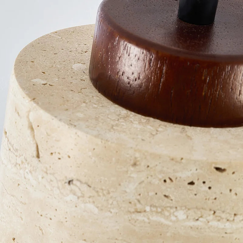 Designer moderno japonês wabi-sabai quarto barra de iluminação cabeceira b & b amarelo caverna pedra lustre cabeceira pendurado lâmpada fio