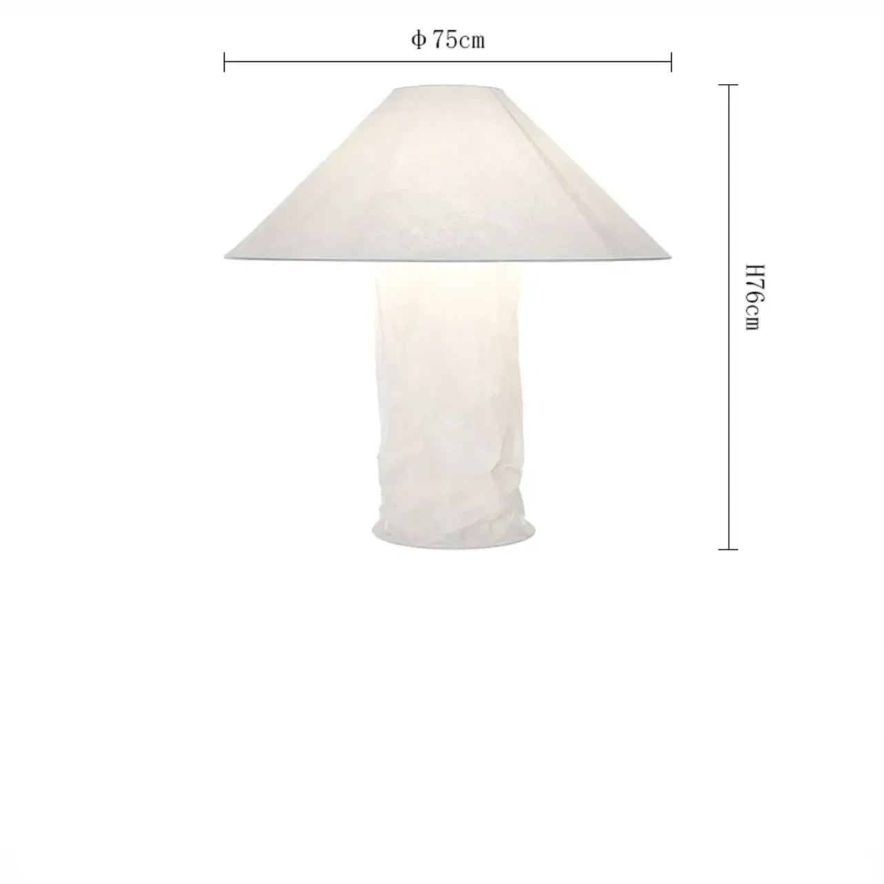 Luminária de Mesa Wabi Sabi Elegante