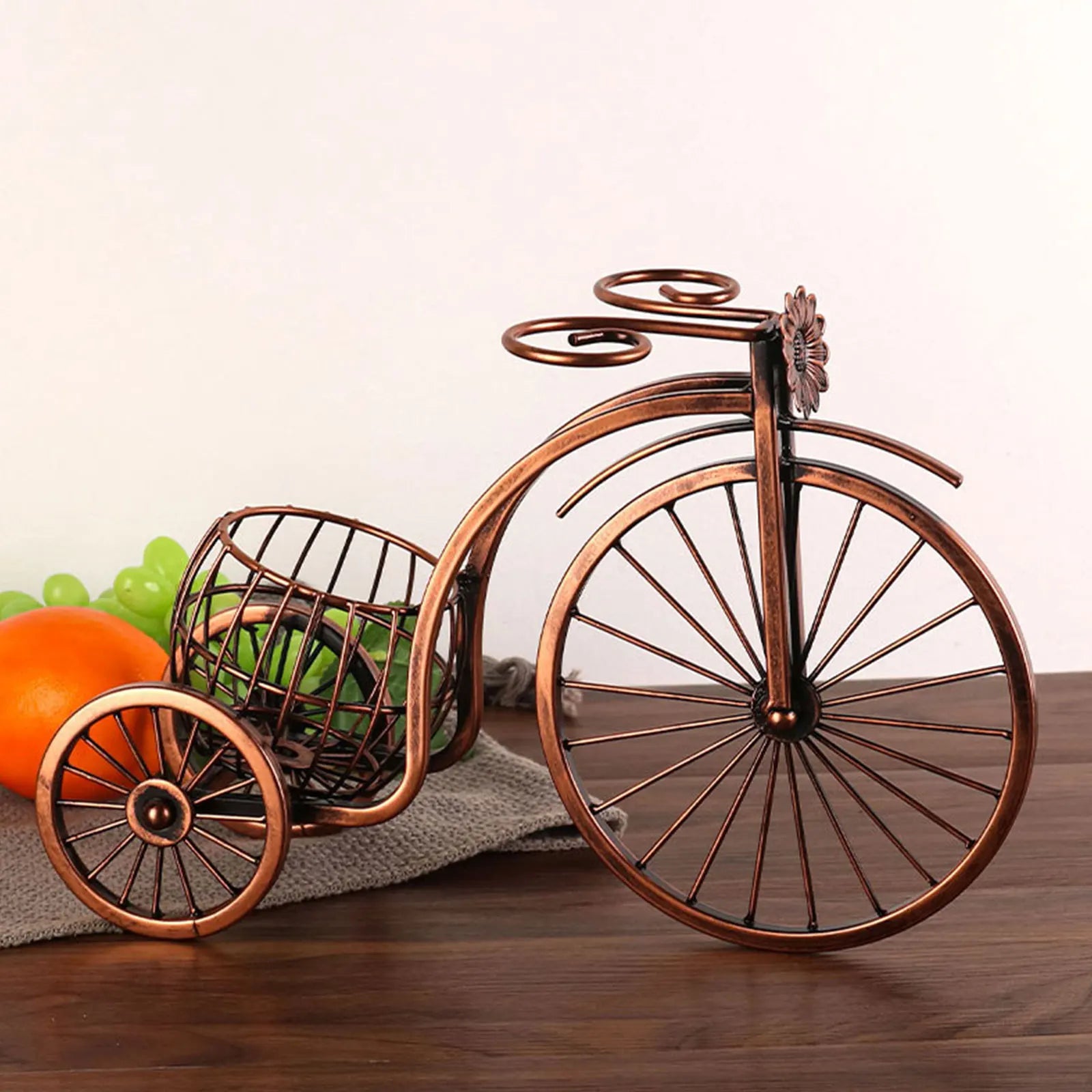 Rack de Vinho Vintage em Metal