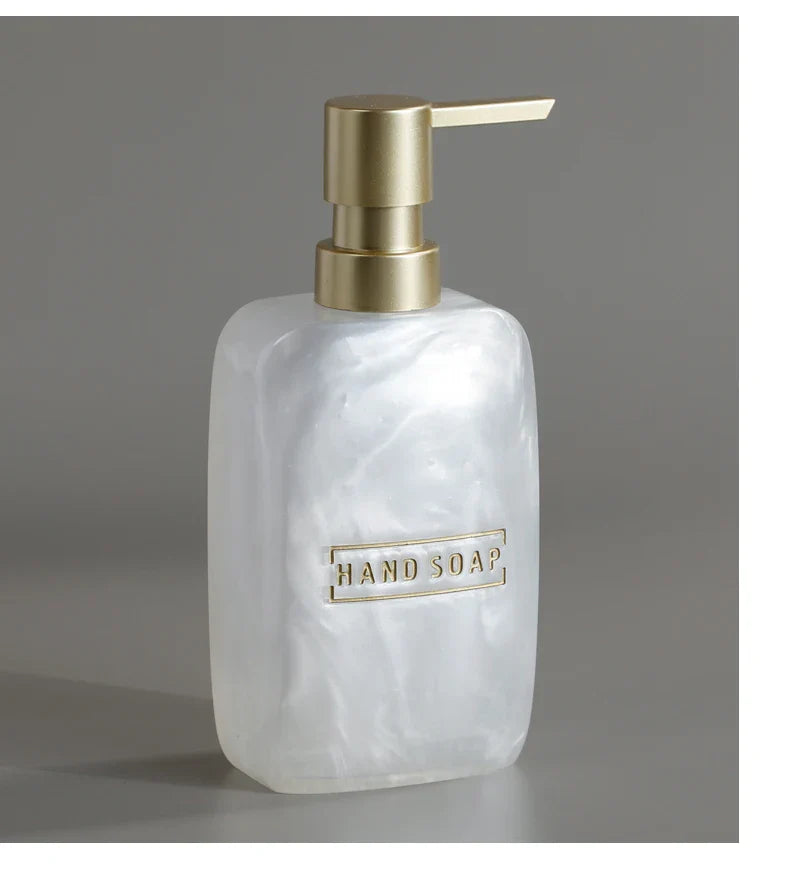 Conjunto de Acessórios Essencial de Banheiro Branco Pérola