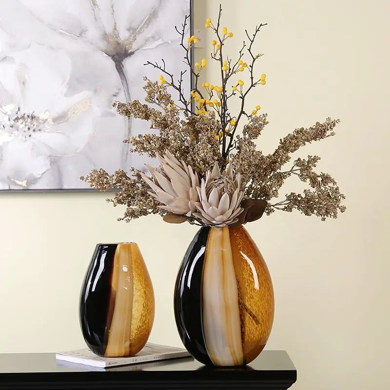 Vaso de Vidro Aurora Elegante