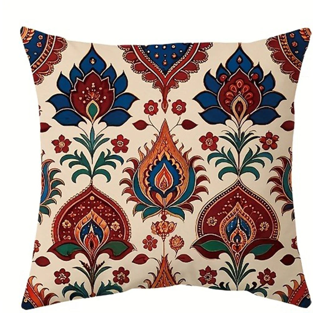 Capa de Almofada Paisley Floral